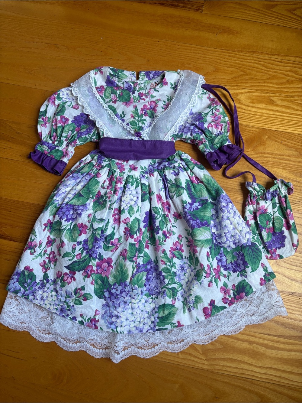 Vintage JM Rags Cottage-core dress